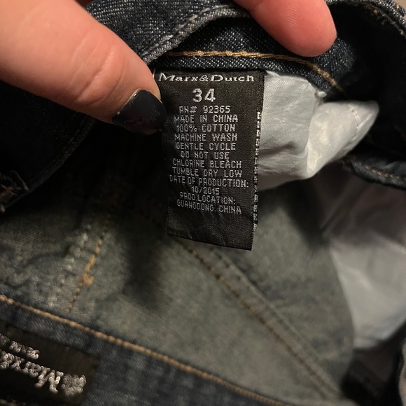 Marx & Dutch denim shorts size 34 - Picture 5 of 5